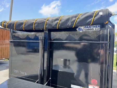 New 2027 Panther Cargo 7X14TA 14k 4FT SIDES TELE DUMP TRAILER