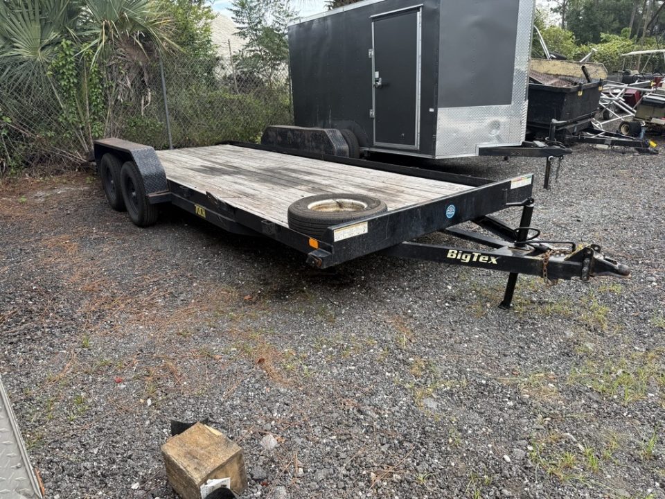 Used 2019 Big Tex Trailers 20Ft. Tandem Axle Car Hauler Trailer Car Hauler