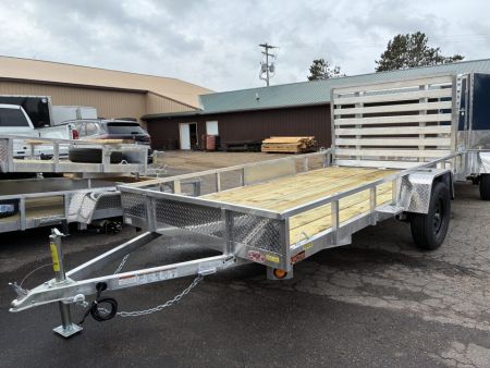 New 2027 Quality Aluminum 74  x 12' Simplicity Utility Trailer
