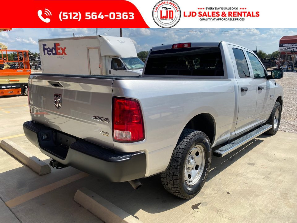Used 2017 RAM - 1500 Quad Cab 4X4 Pickup Truck - 45K MILES