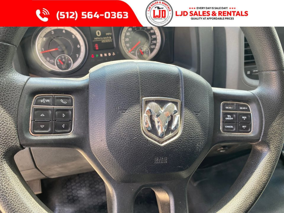 Used 2017 RAM - 1500 Quad Cab 4X4 Pickup Truck - 45K MILES