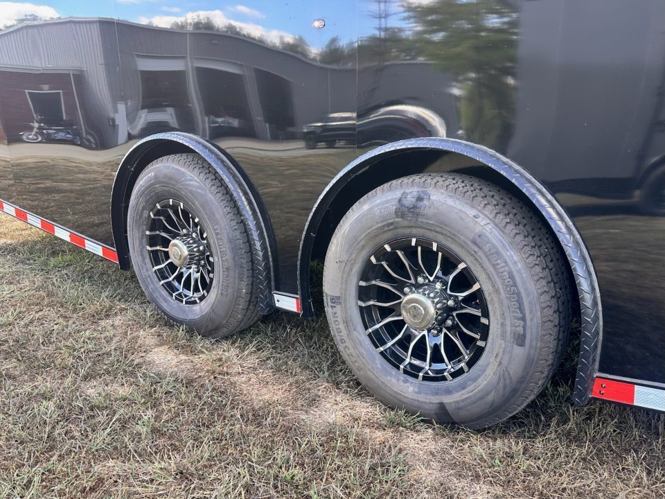 New 2027 Rock Solid Cargo 8.5x28 Race Trailer -7'6" Finished Interior-7000LB Spread Torsion-RECESSED E-TRACK-Car/Race Trailer
