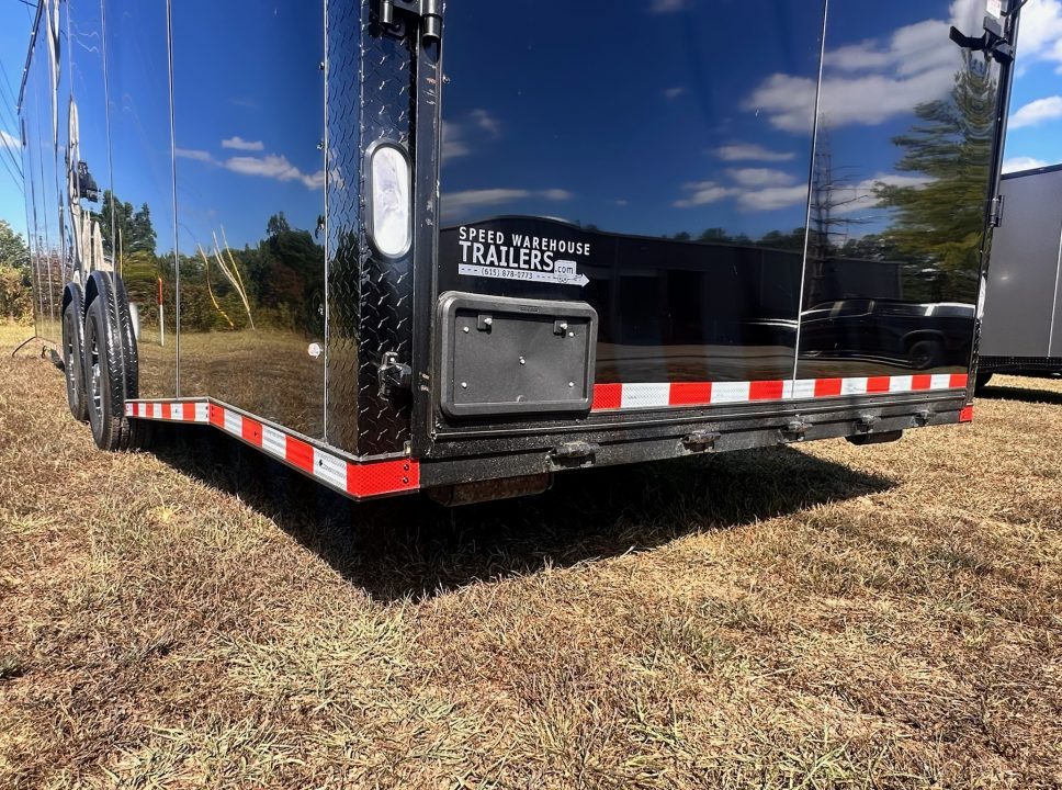 New 2027 Rock Solid Cargo 8.5x28 Race Trailer -7'6" Finished Interior-7000LB Spread Torsion-RECESSED E-TRACK-Car/Race Trailer