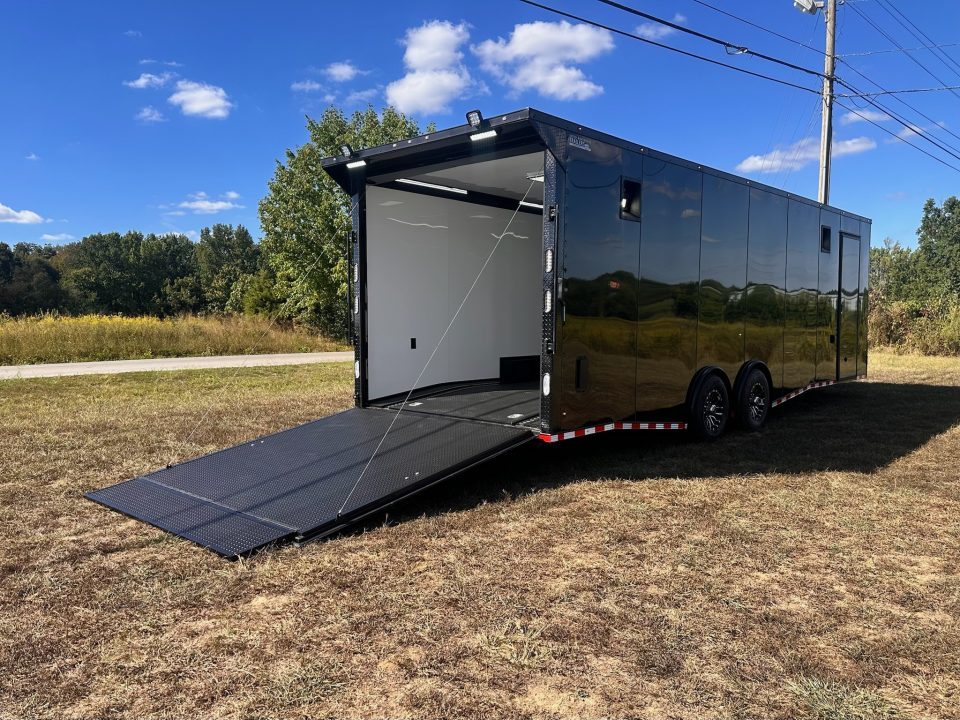 New 2027 Rock Solid Cargo 8.5x28 Race Trailer -7'6" Finished Interior-7000LB Spread Torsion-RECESSED E-TRACK-Car/Race Trailer