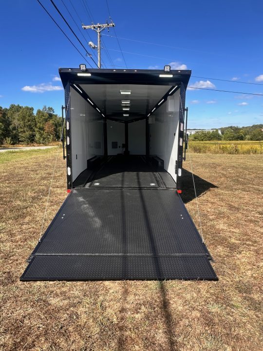 New 2027 Rock Solid Cargo 8.5x28 Race Trailer -7'6" Finished Interior-7000LB Spread Torsion-RECESSED E-TRACK-Car/Race Trailer