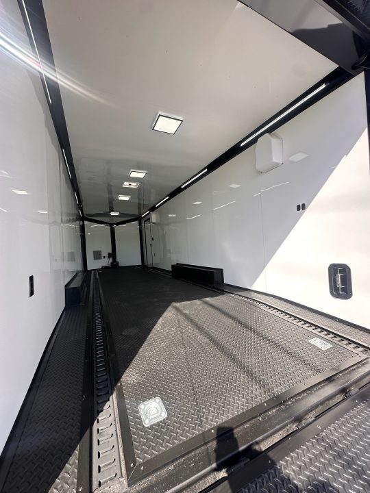 New 2027 Rock Solid Cargo 8.5x28 Race Trailer -7'6" Finished Interior-7000LB Spread Torsion-RECESSED E-TRACK-Car/Race Trailer