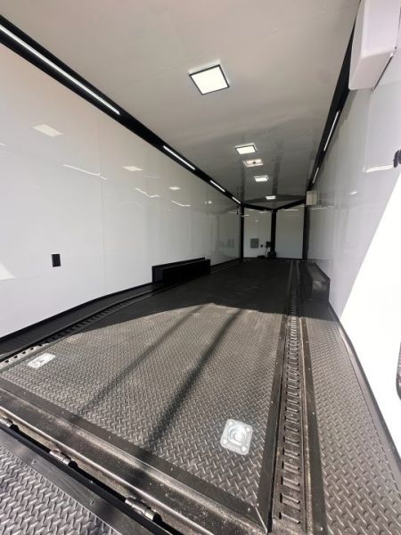New 2027 Rock Solid Cargo 8.5x28 Race Trailer -7'6" Finished Interior-7000LB Spread Torsion-RECESSED E-TRACK-Car/Race Trailer