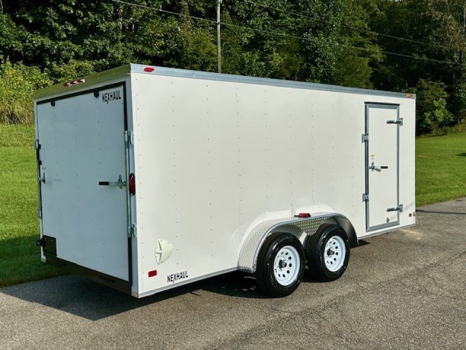 New 2027 Nexhaul 7X16 7K Enclosed Trailer