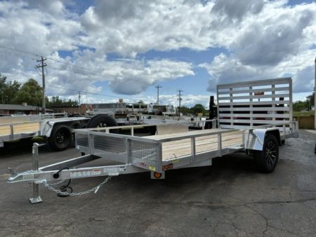 New 2027 Quality Aluminum 82  x 14' Simplicity Utility Trailer