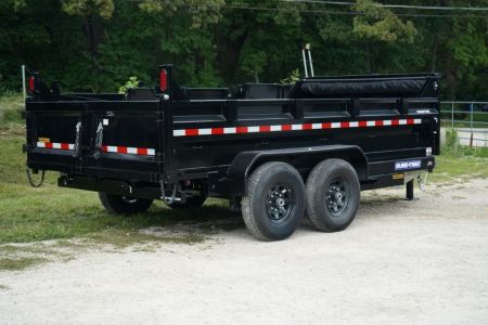 New 2027 Sure-Trac 82x14 Telescopic Dump Trailer