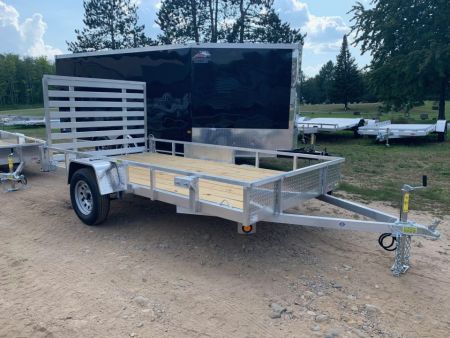 New 2027 Quality Aluminum 74  x 10 Simplicity Utility Trailer