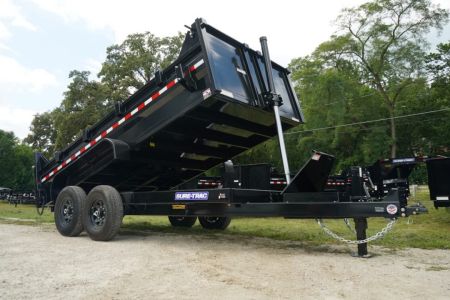 New 2027 Sure-Trac 82x14 Telescopic Dump Trailer 14K