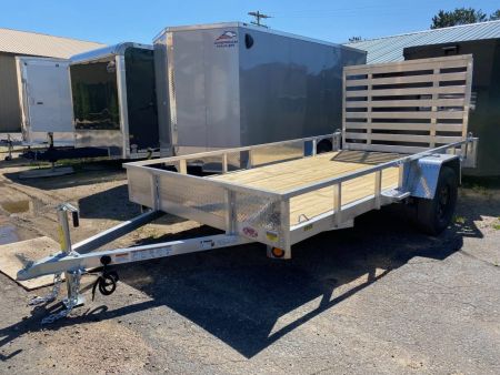 New 2027 Quality Aluminum 74  x 12' Simplicity Utility Trailer