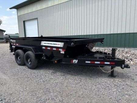 New 2027 14'x83  14k PJ Low Pro Telescopic Dump Trailer