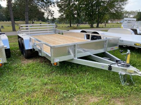 New 2027 Quality Aluminum 82 x14' 7K Simplicity Utility Trailer