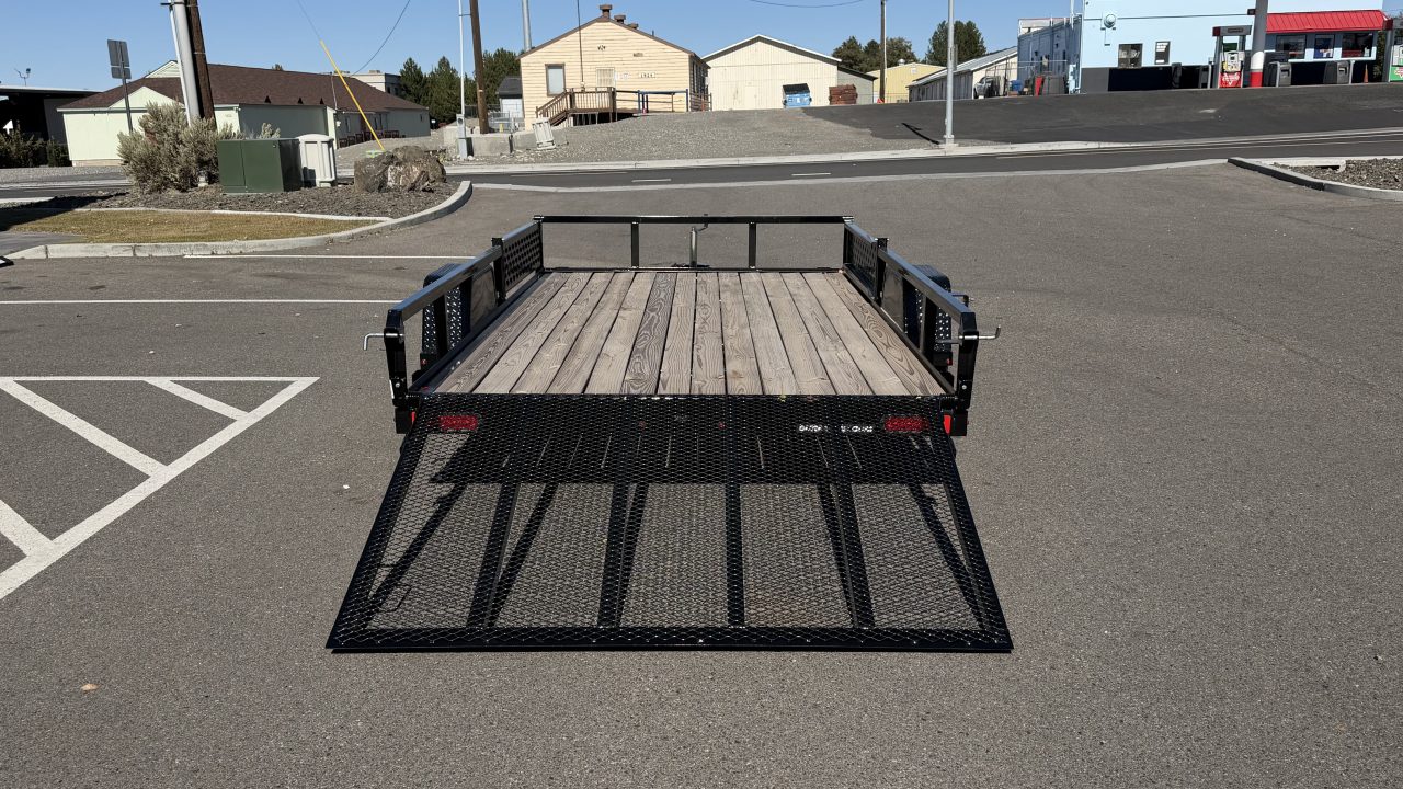 New 2025 Sure-Trac 7 x 12 Tube Top ATV 3K Idler Utility Trailer