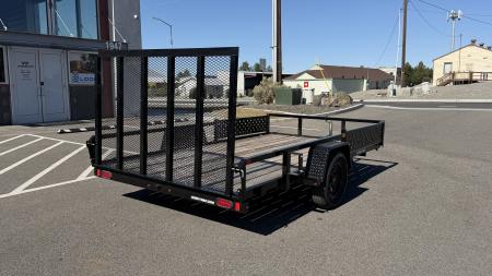 New 2025 Sure-Trac 7 x 12 Tube Top ATV 3K Idler Utility Trailer