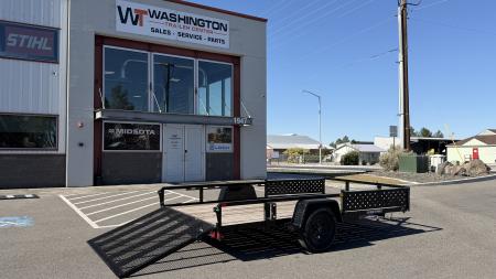 New 2025 Sure-Trac 7 x 12 Tube Top ATV 3K Idler Utility Trailer