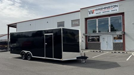New 2026 Formula Trailers 8.5 x 24 Conquest SE Flat Top V-Nose Car Hauler 10K Cargo / Enclosed Trailer