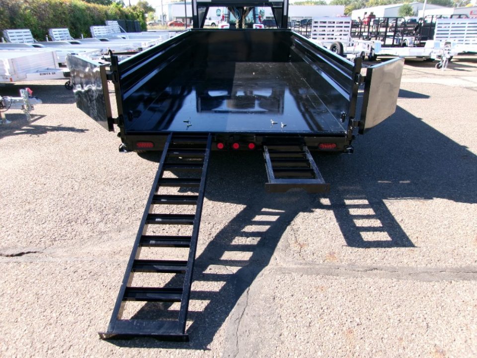 New 2027 PJ Trailers DL 83" LOW PRO Dump Trailer