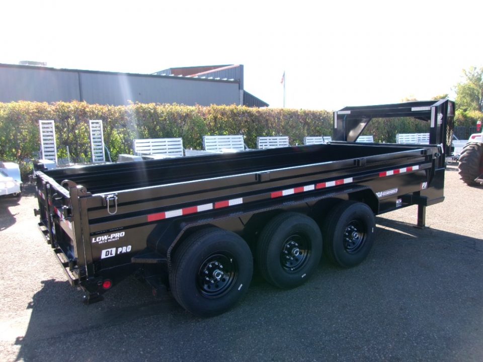 New 2027 PJ Trailers DL 83" LOW PRO Dump Trailer