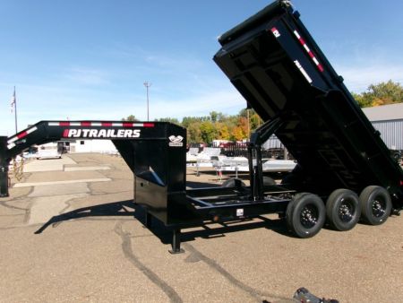 New 2027 PJ Trailers DL 83" LOW PRO Dump Trailer