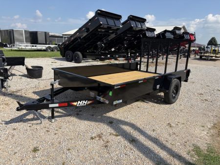 New 2027 H&H Trailers 76x12 3k Solid Side Utility