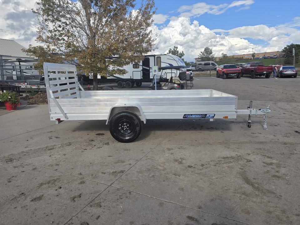 New 2027 Aluma 6812H-ESA-S-TG Utility Trailer