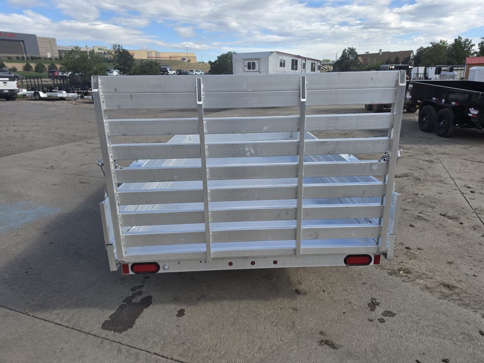 New 2027 Aluma 6812H-ESA-S-TG Utility Trailer