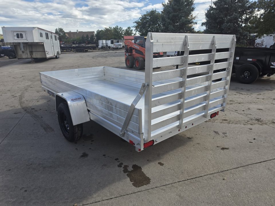 New 2027 Aluma 6812H-ESA-S-TG Utility Trailer