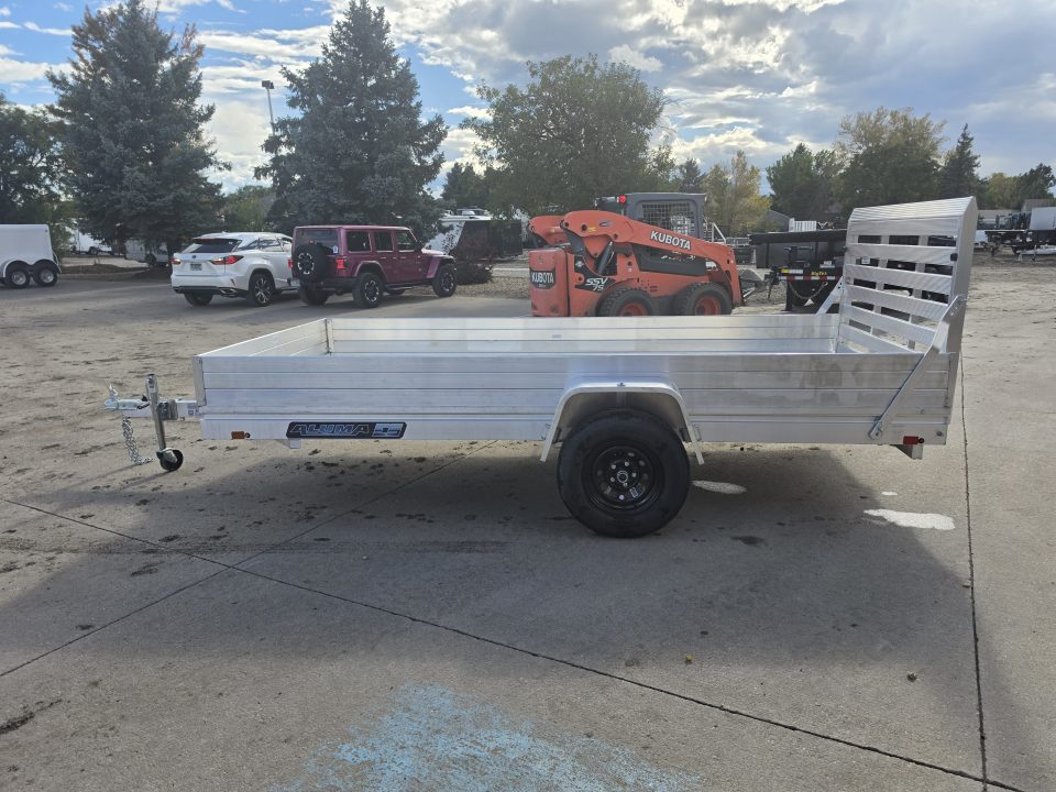 New 2027 Aluma 6812H-ESA-S-TG Utility Trailer