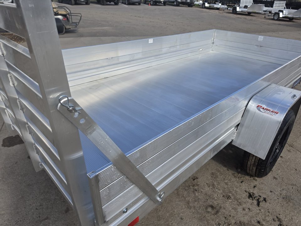 New 2027 Aluma 6812H-ESA-S-TG Utility Trailer
