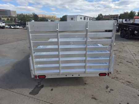 New 2027 Aluma 6812H-ESA-S-TG Utility Trailer