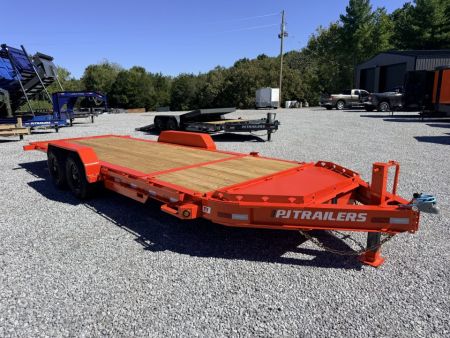 New 2027 PJ Trailers 7X20 I-BEAM GRAVITY TILT 14K GVWR Tilt Trailer