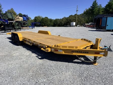 New 2027 PJ Trailers 7X22 I-BEAM GRAVITY TILT 14K GVWR Tilt Trailer