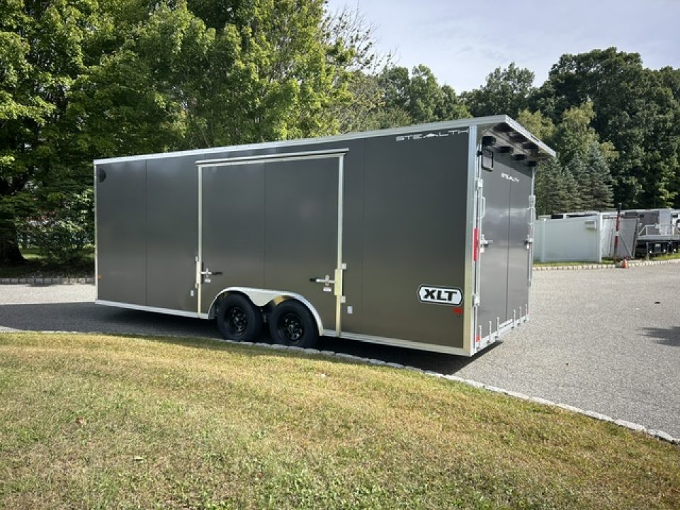 New 2027 ALCOM 8.5X20V nose Car / Racing Trailer