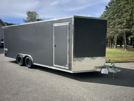 New 2027 ALCOM 8.5X20V nose Car / Racing Trailer