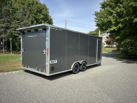 New 2027 ALCOM 8.5X20V nose Car / Racing Trailer