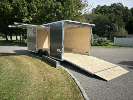 New 2027 ALCOM 8.5X20V nose Car / Racing Trailer