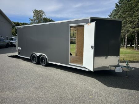 New 2027 ALCOM 8.5X20V nose Car / Racing Trailer