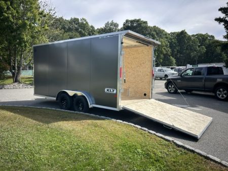 New 2027 ALCOM 7.5X16 Aluminum Frame Cargo / Enclosed Trailer