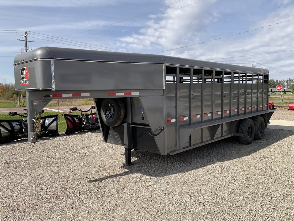 New 2027 S&S GN LIVESTOCK 20 Stock / Stock Combo Trailer