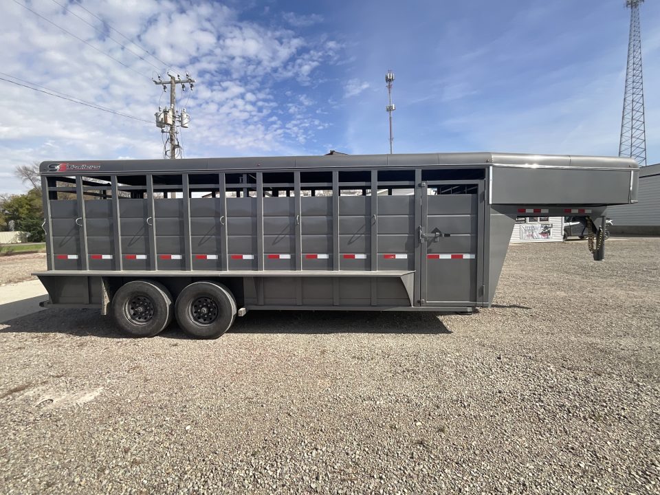 New 2027 S&S GN LIVESTOCK 20 Stock / Stock Combo Trailer