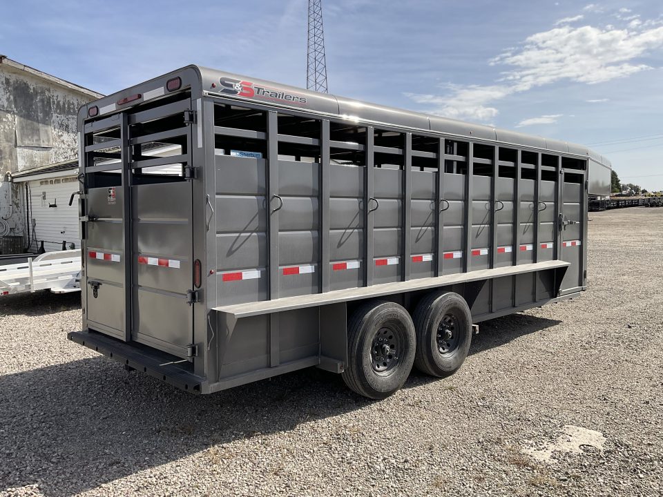 New 2027 S&S GN LIVESTOCK 20 Stock / Stock Combo Trailer