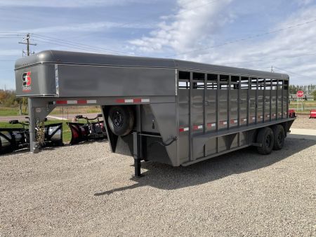 New 2027 S&S GN LIVESTOCK 20 Stock / Stock Combo Trailer