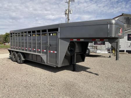 New 2027 S&S GN LIVESTOCK 20 Stock / Stock Combo Trailer
