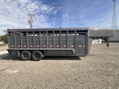 New 2027 S&S GN LIVESTOCK 20 Stock / Stock Combo Trailer