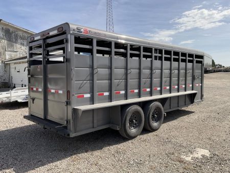 New 2027 S&S GN LIVESTOCK 20 Stock / Stock Combo Trailer