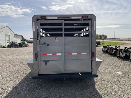 New 2027 S&S GN LIVESTOCK 20 Stock / Stock Combo Trailer