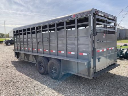 New 2027 S&S GN LIVESTOCK 20 Stock / Stock Combo Trailer